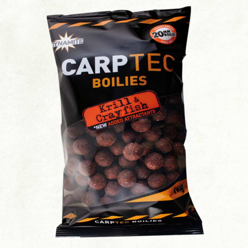 Dynamite Carp-Tec Krill & Crayfish 15mm Boilies