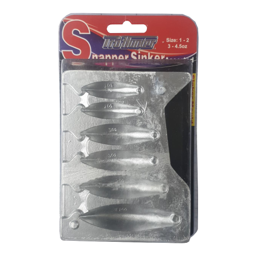 Pro Hunter Sinker Mould - Snapper (1-2-3-4.5oz)