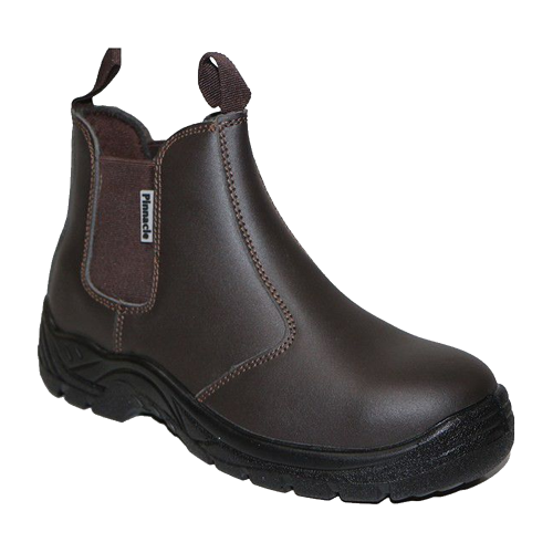 Pinnacle Austra Safety Boots (Chelsea Brown)